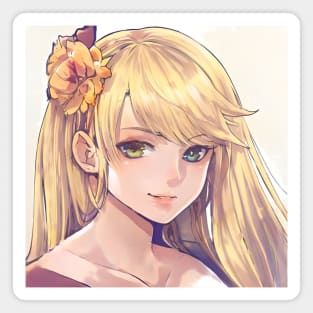 anime  girl cosplay Magnet